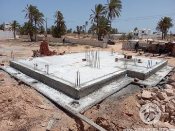 Première étape chantier en cours en zone Touristique -                            Koupit
                           Notre Chantiers Djerba